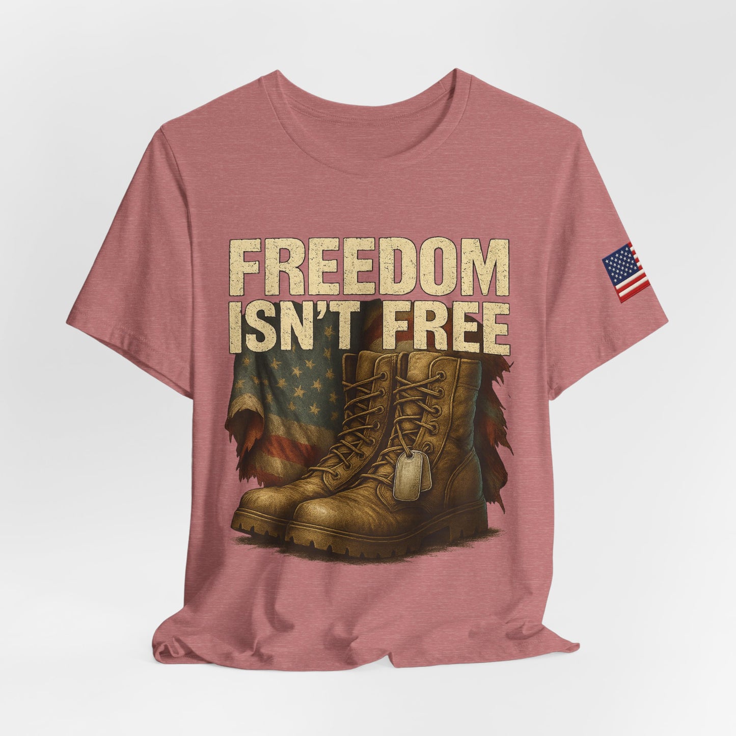 Freedom Isn’t Free Tee – Veteran Tribute Military Shirt