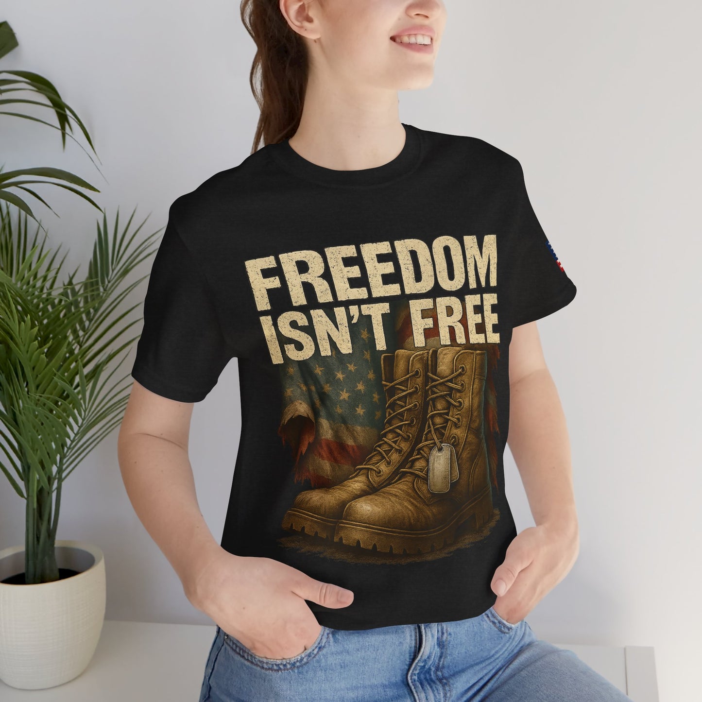 Freedom Isn’t Free Tee – Veteran Tribute Military Shirt