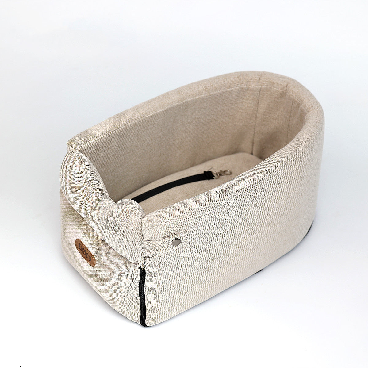 Portable Dog Car Seat Bed & Carrier – Central Console + Small Dog Travel