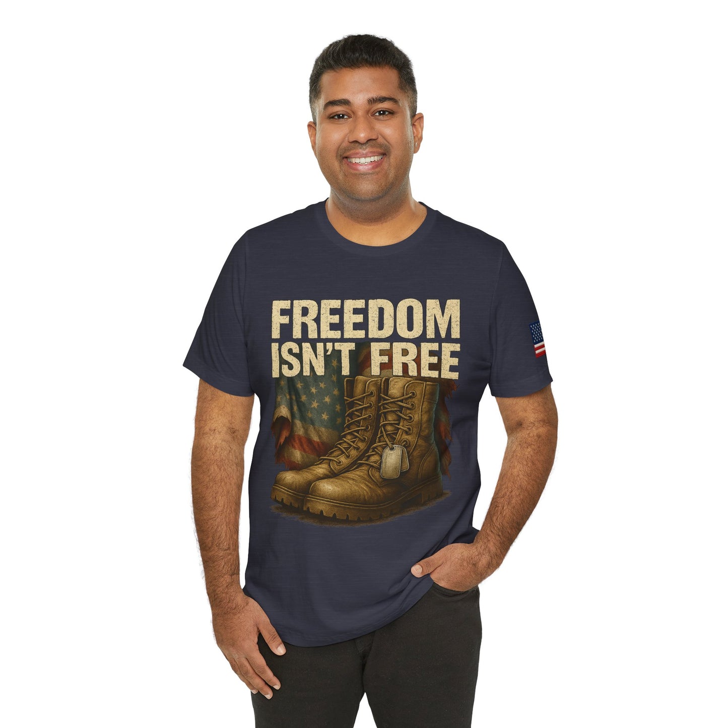Freedom Isn’t Free Tee – Veteran Tribute Military Shirt