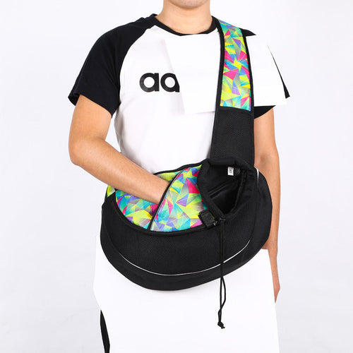 Portable Crossbody Pet Carrier Bag – Outdoor Dog & Cat Travel Sling