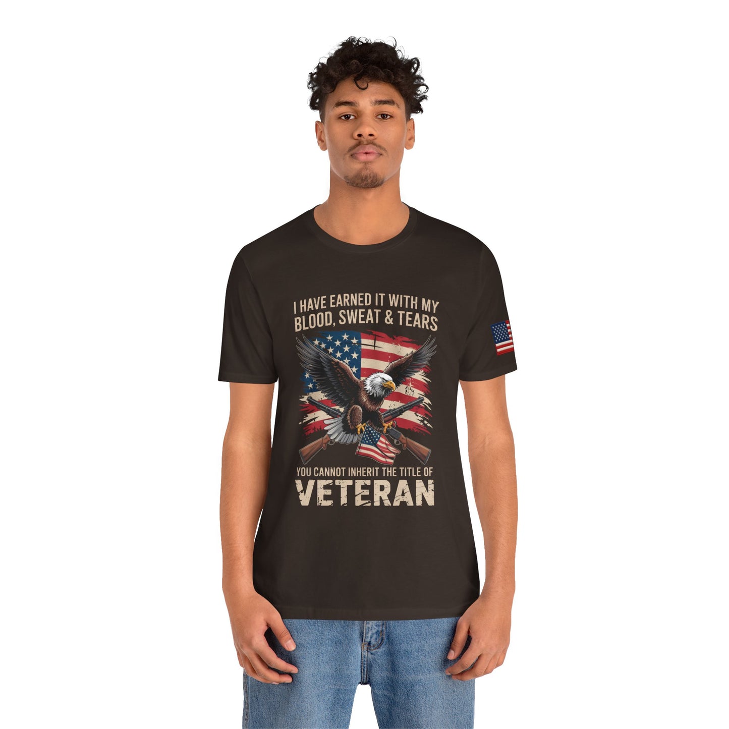 You cannot inherit the title of veteran tee
