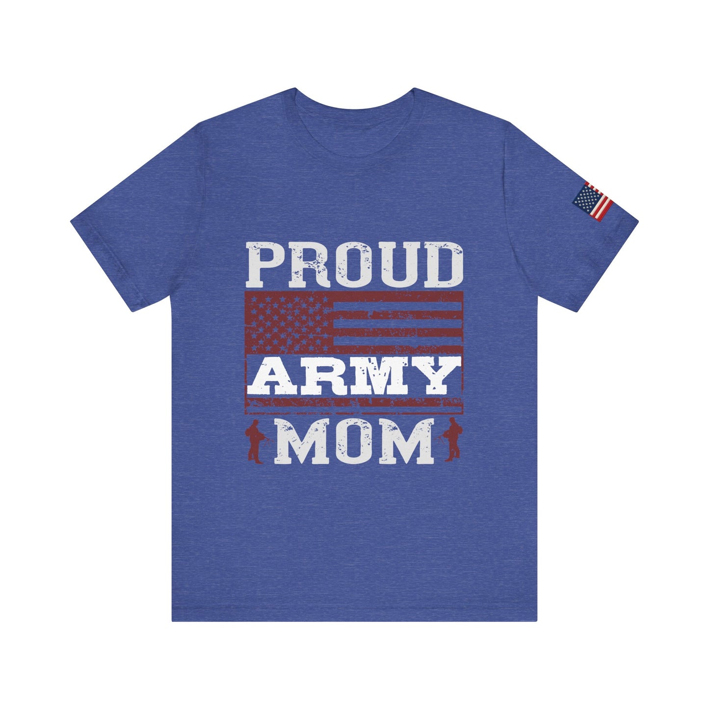 Proud Army Mom Tee – USA Pride Military Mom Tribute T-Shirt