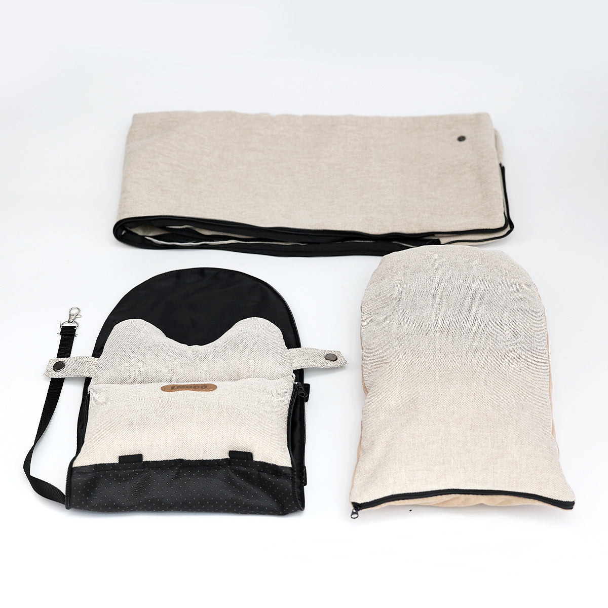 Portable Dog Car Seat Bed & Carrier – Central Console + Small Dog Travel