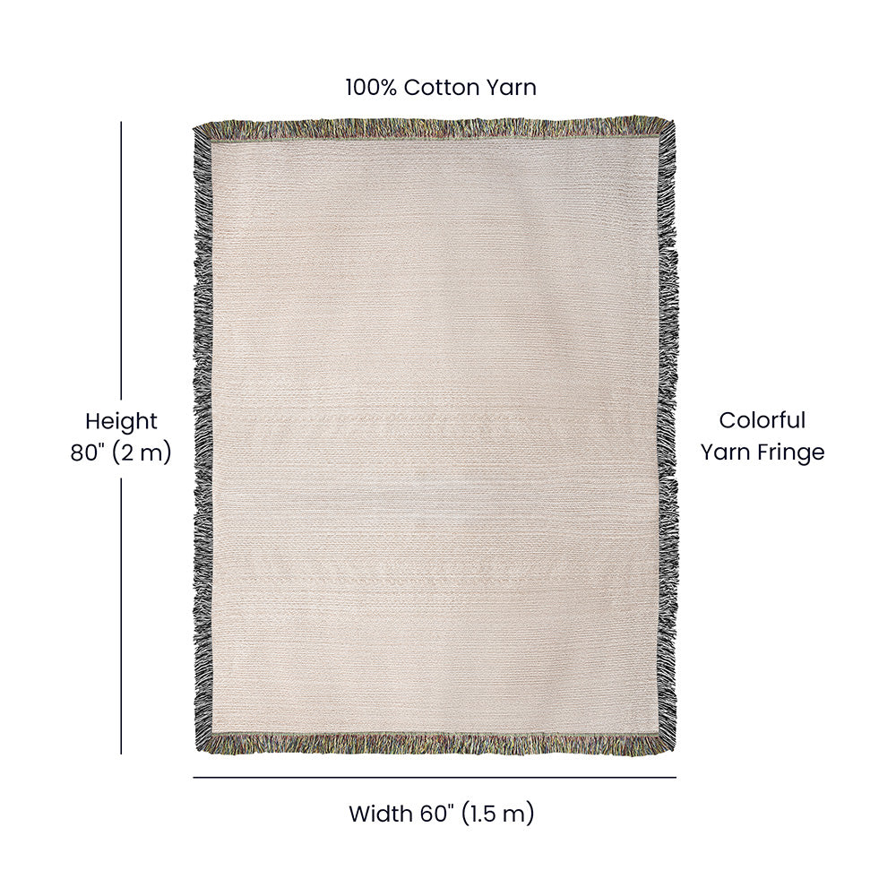 Heirloom woven photo blanket sizes