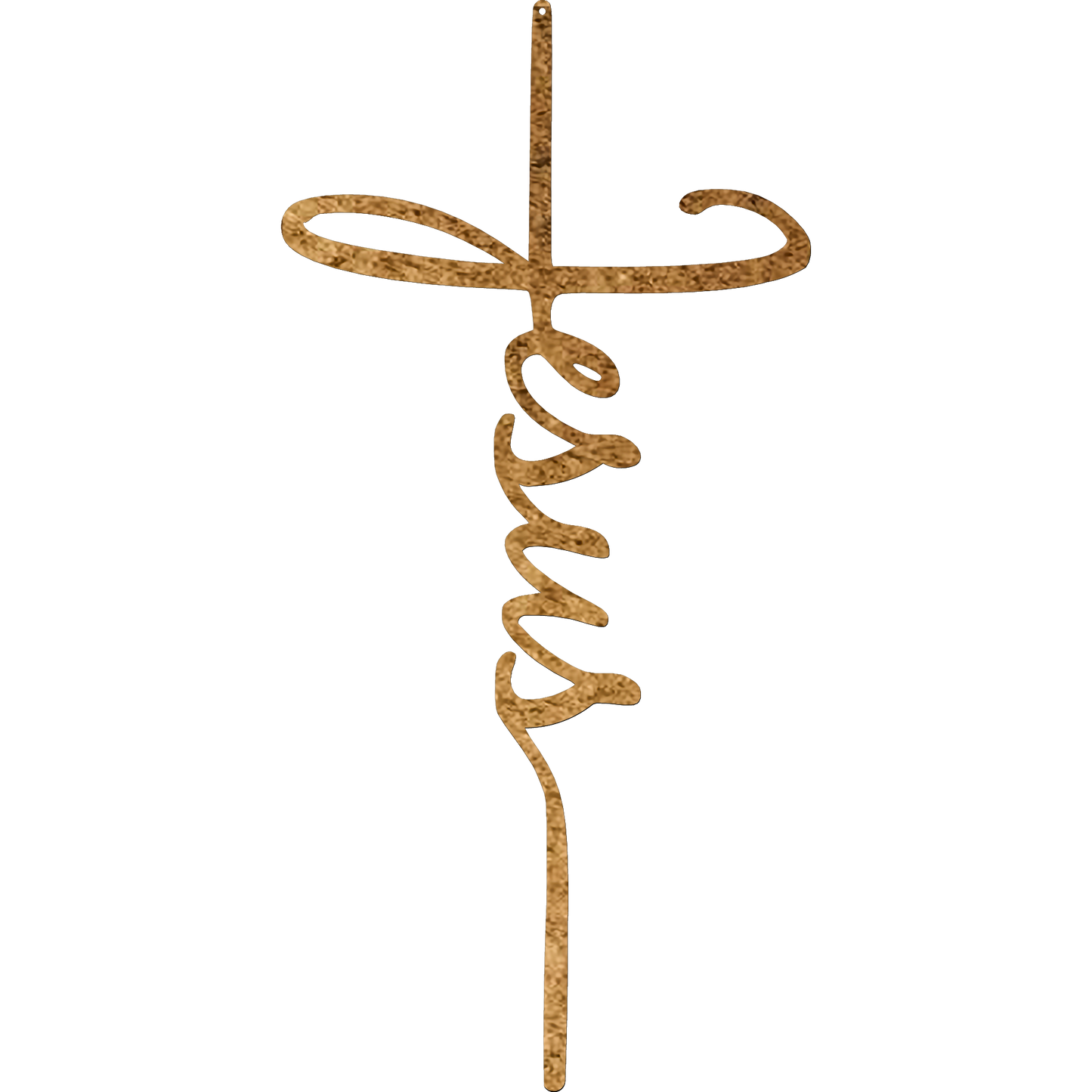 Religious wall sign – Jesus cross design made from 16 gauge steel