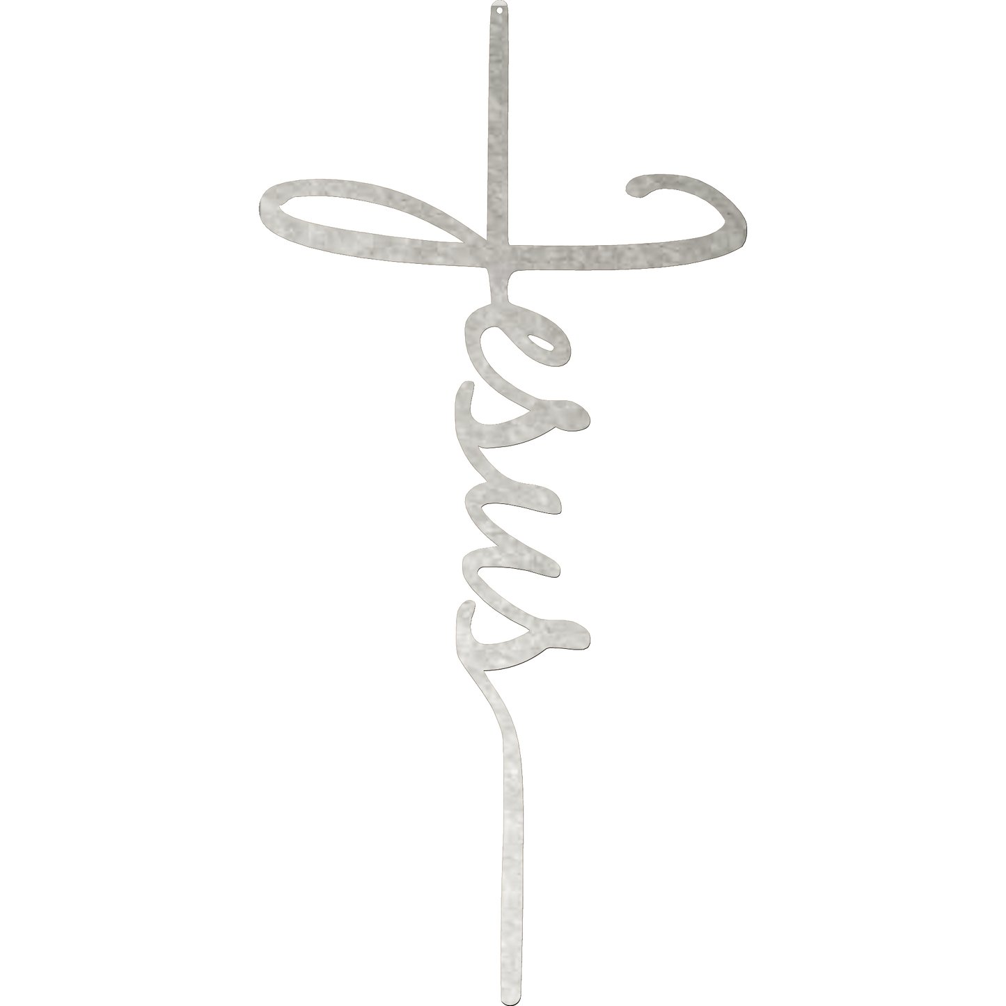 Religious wall sign – Jesus cross design made from 16 gauge steel