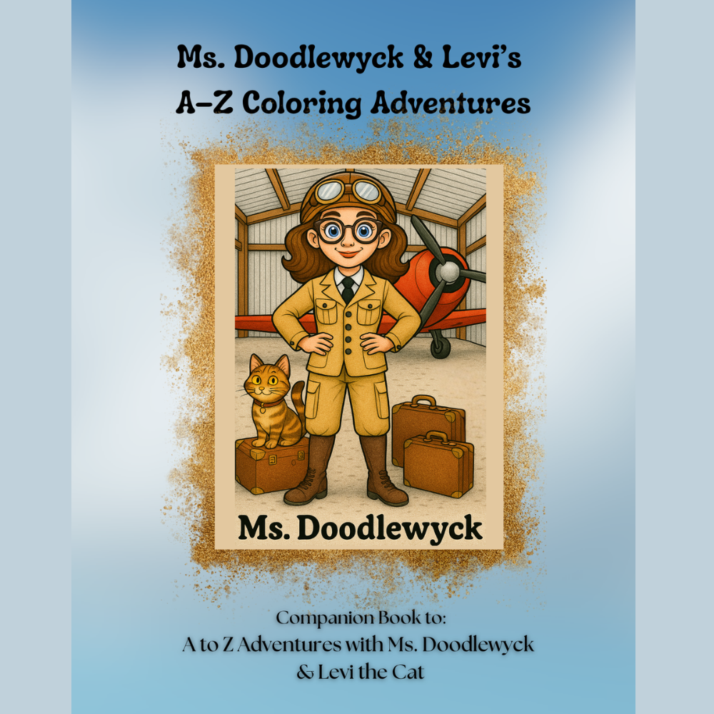 A to Z Adventures with Ms. Doodlewyck & Levi the Cat: An Alphabet Adventure Around the World