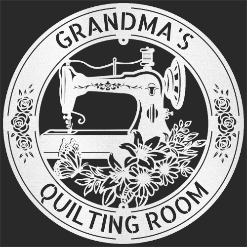 Customized Sewing Metal Sign for Their Quilting Room | Custom Wall Décor