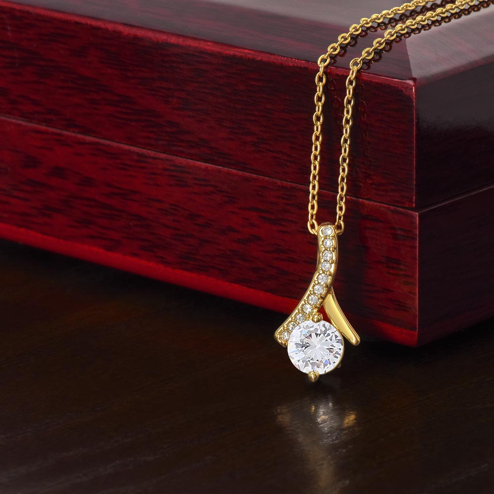 Alluring Beauty I'm Sorry For Hurting You Necklace Gold