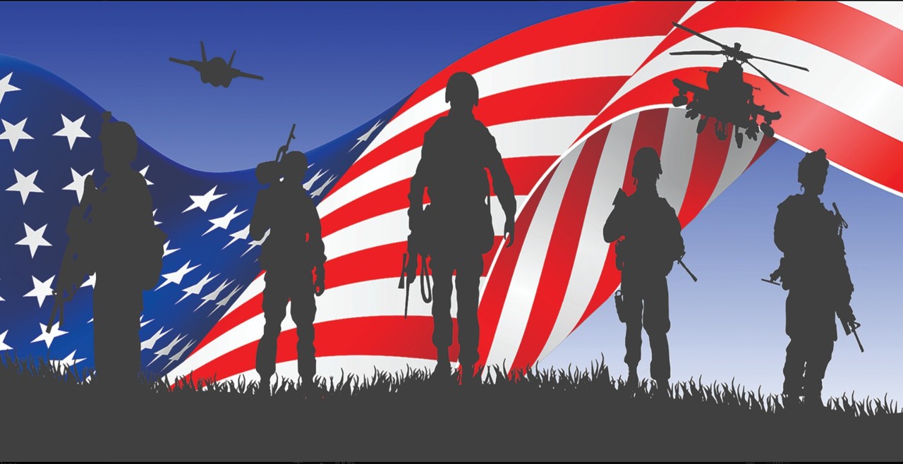 military flag mug design