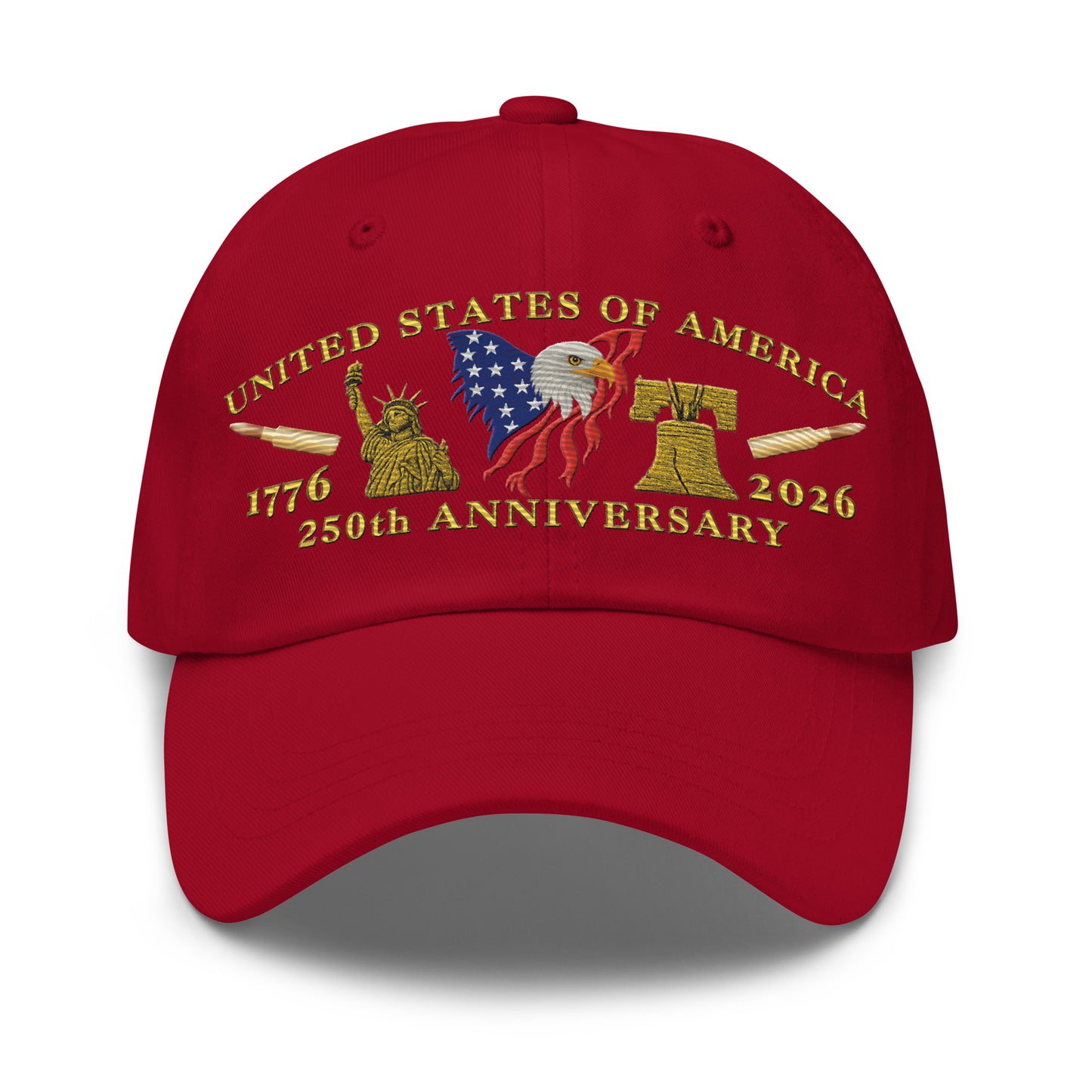 250th Anniversary Patriotic Hat - Red