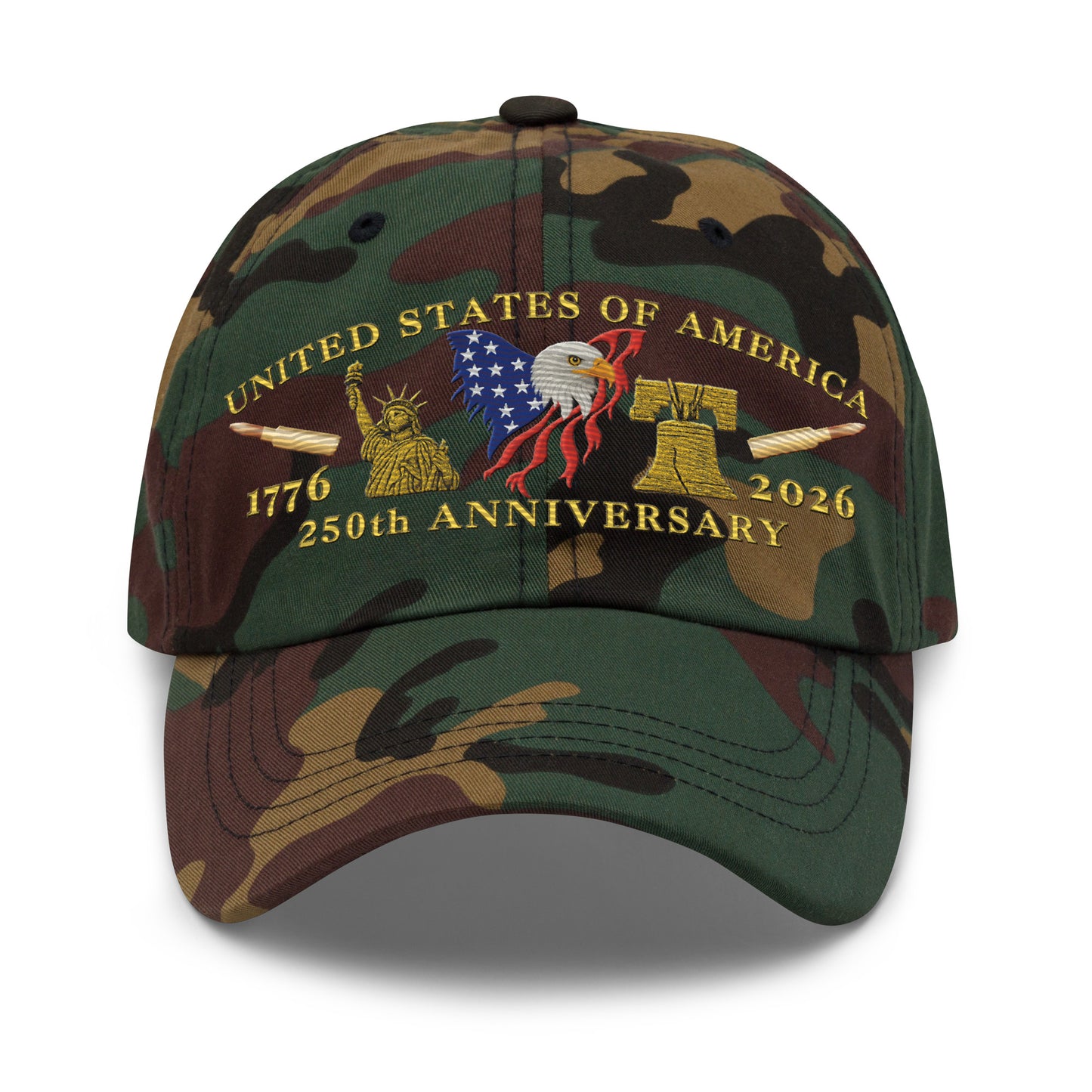 250th Anniversary Patriotic Hat - Camo