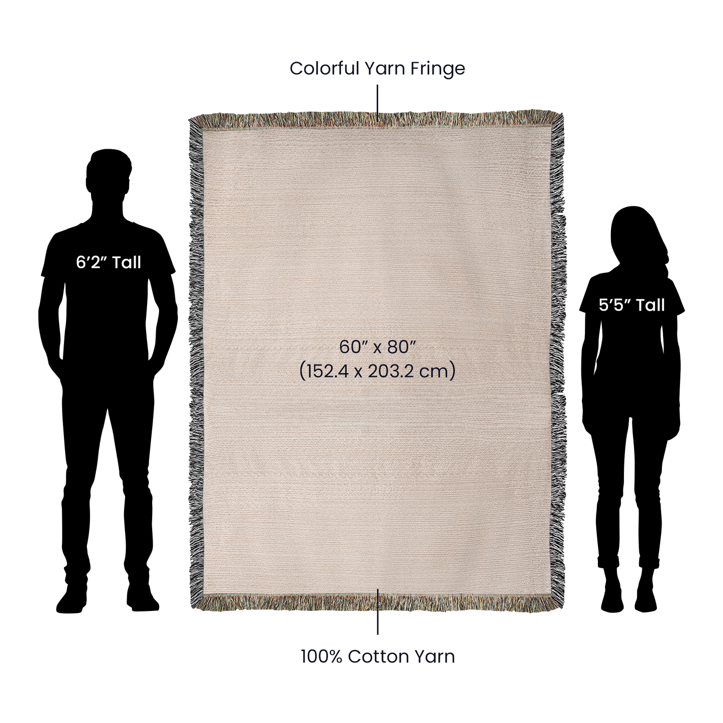 Heirloom Reading Blanket Sizes