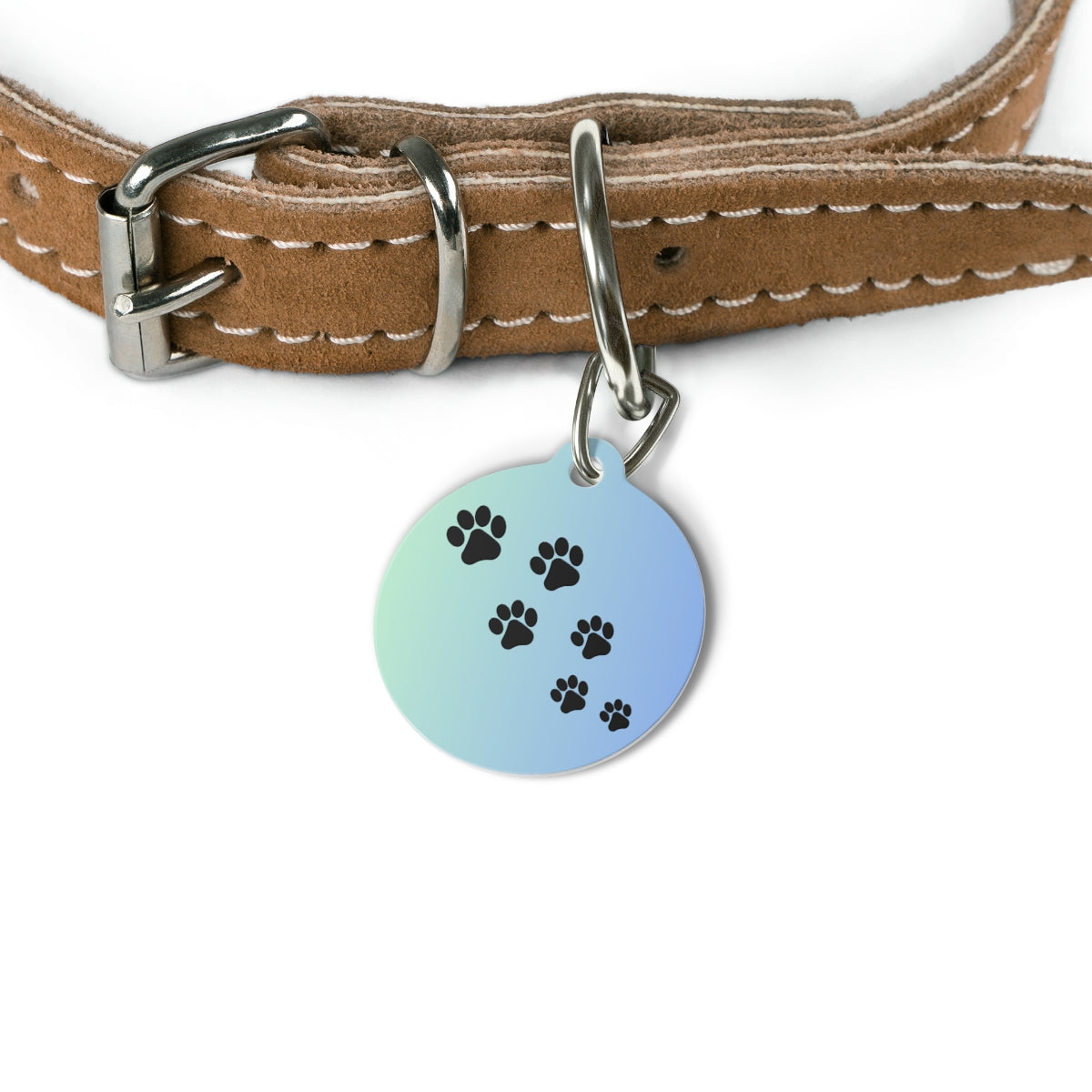 Custom pet ID tag stainless steel personalized dog cat name phone