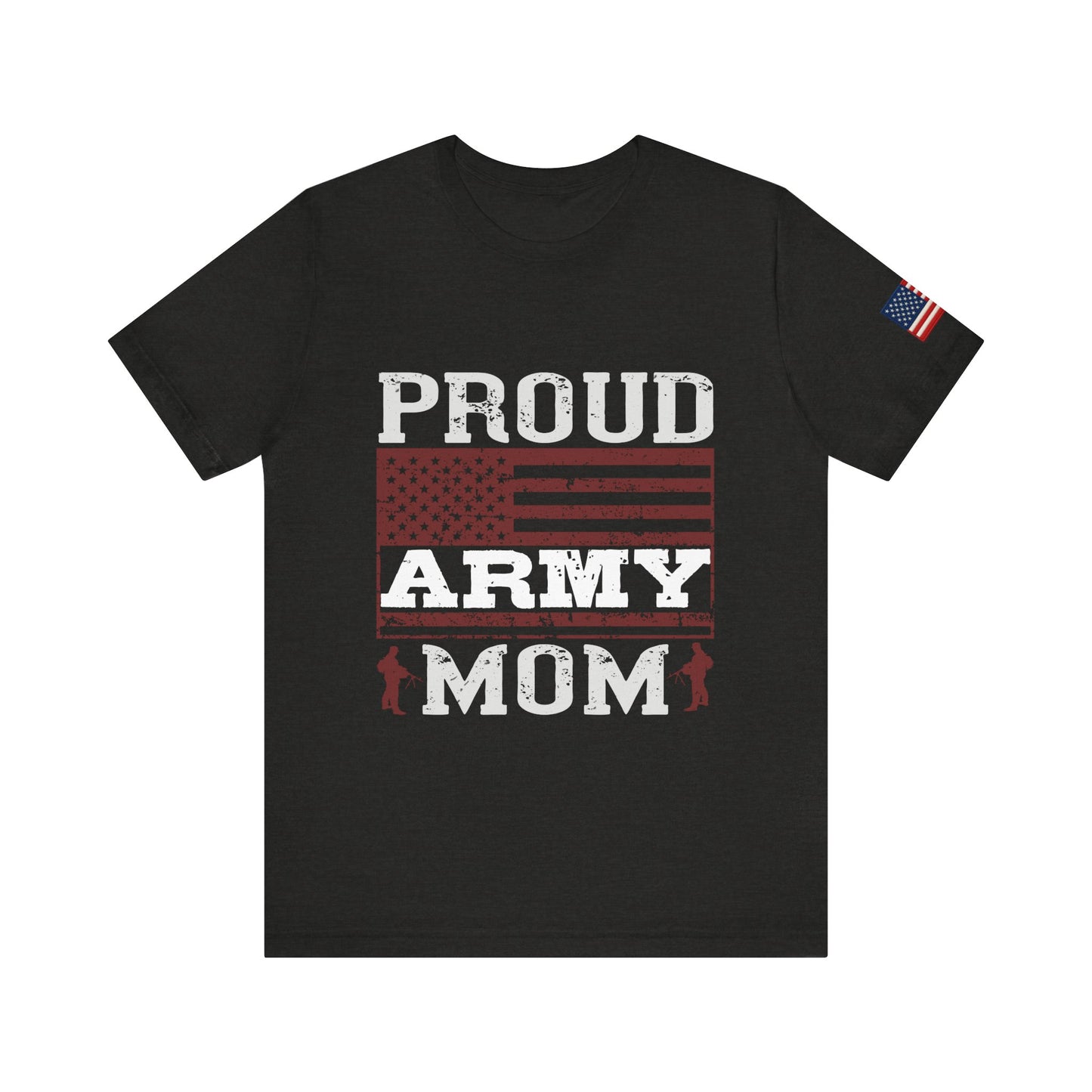 Proud Army Mom Tee – USA Pride Military Mom Tribute T-Shirt