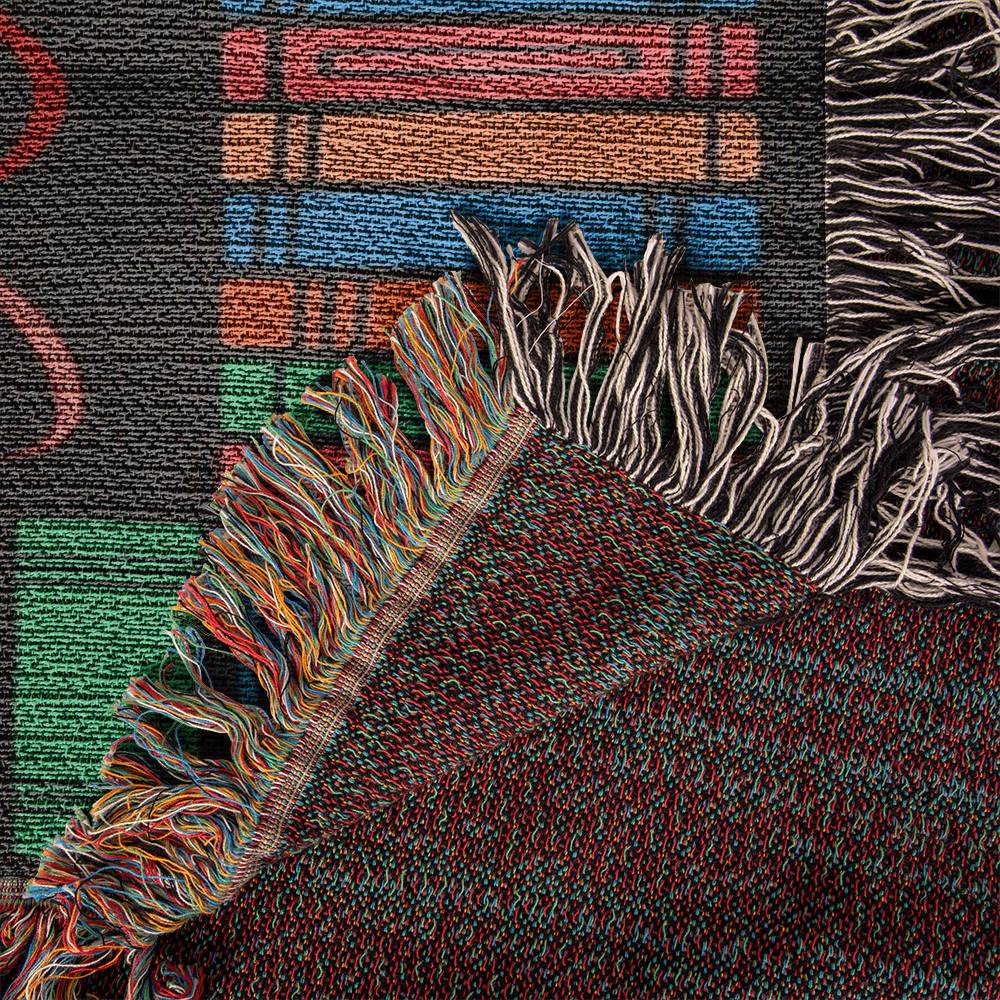 blanket heirloom woven artwork