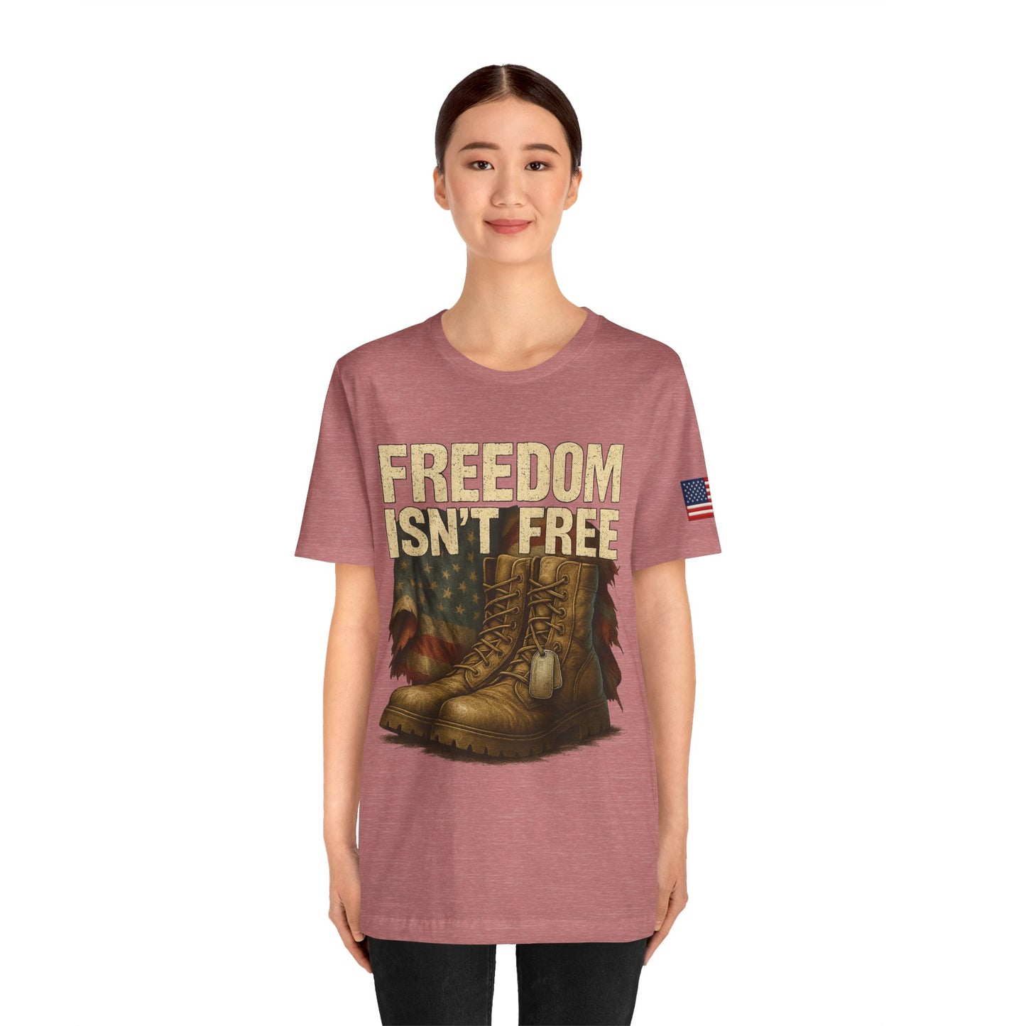 Freedom Isn’t Free Tee – Veteran Tribute Military Shirt