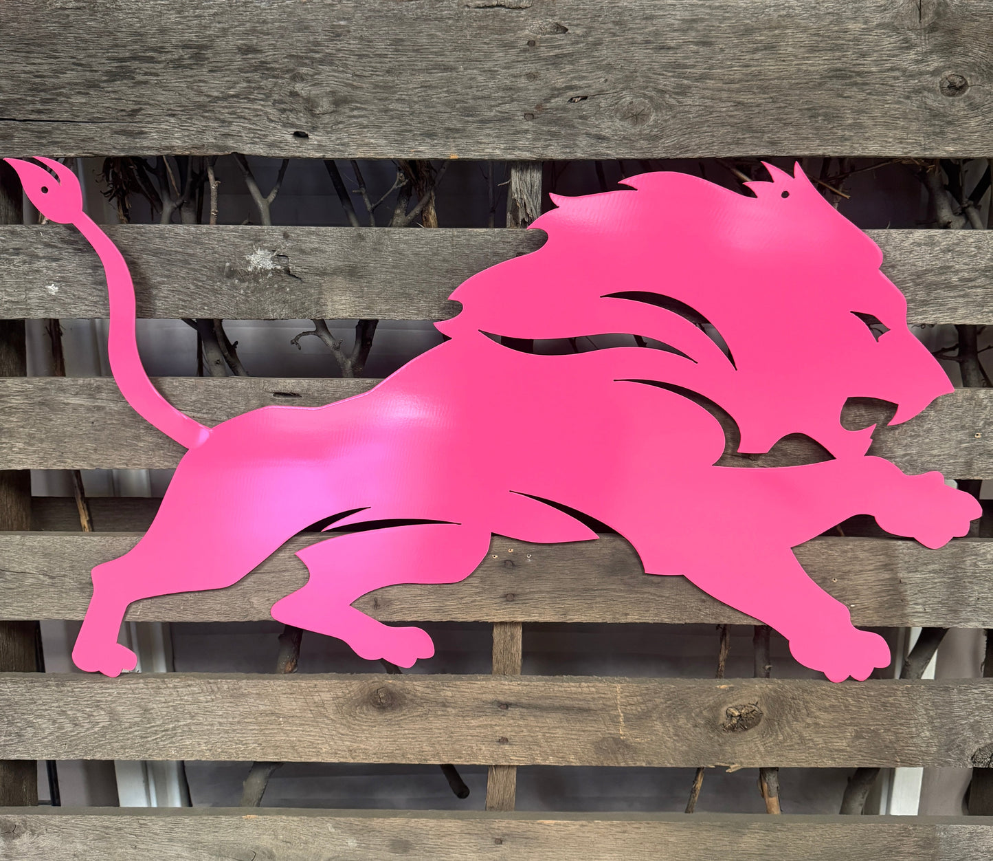 Detroit Lions Metal Wall Art | Premium Fan Steel Décor