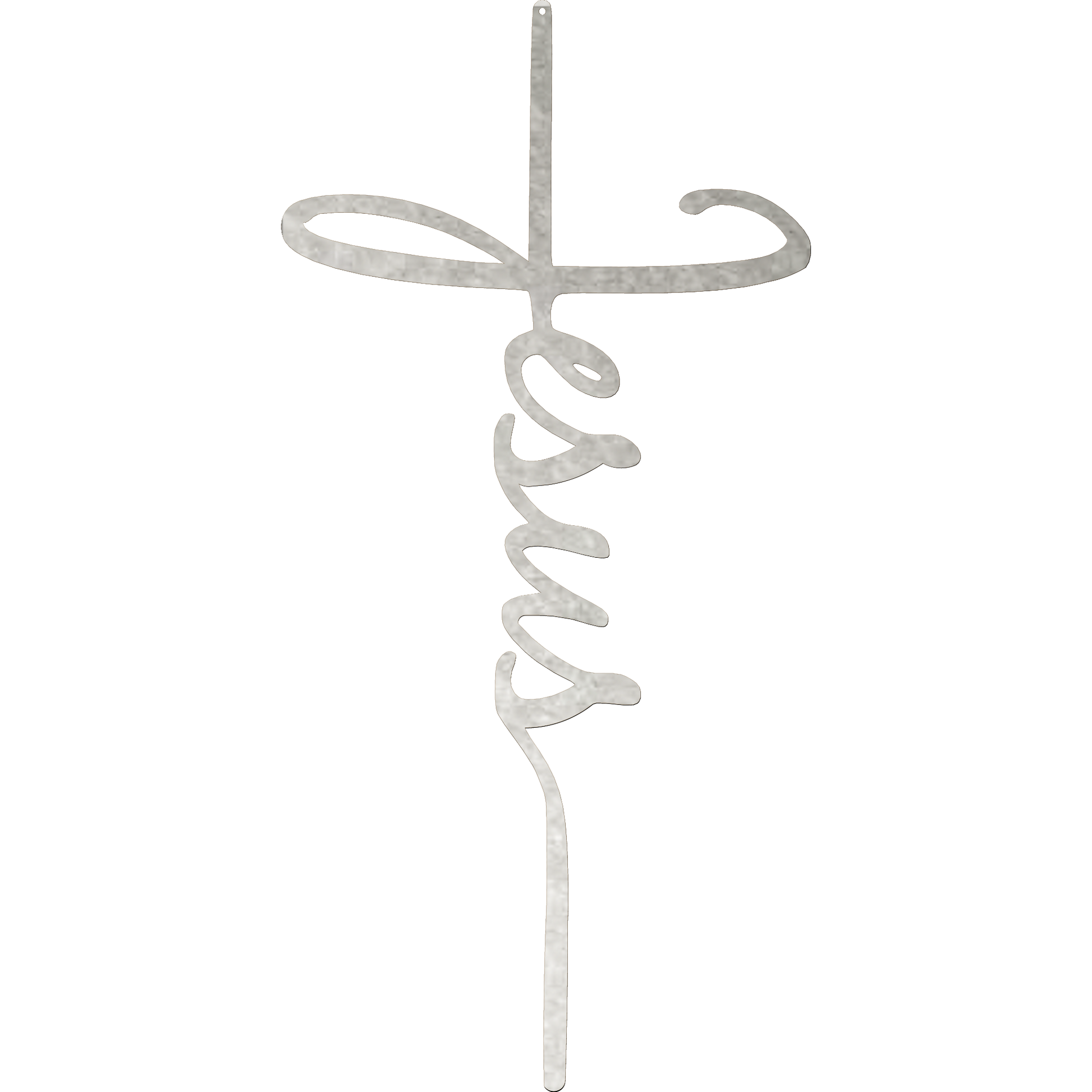 Religious wall sign – Jesus cross design made from 16 gauge steel