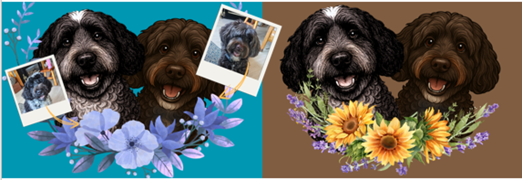 Examples of Pet Design Options