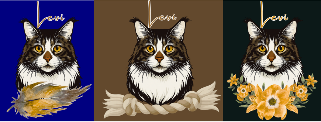 Examples of Pet Design Options