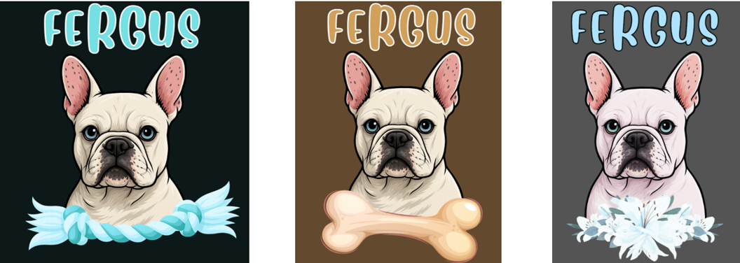 Examples of Pet Design Options