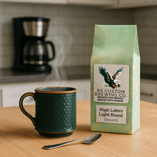 High Lakes Coffee Blend (Light Roast) - RS Custom Brewing Co.