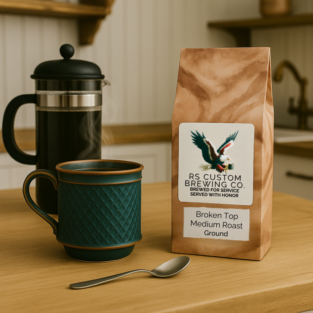 Broken Top Coffee Blend (Medium Roast) - RS Custom Brewing Co.