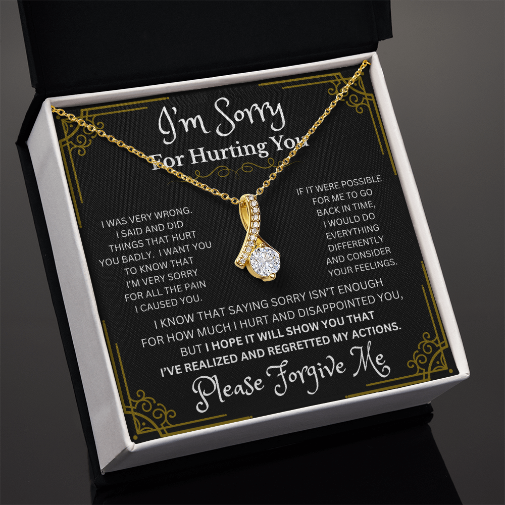 Alluring Beauty Necklace - Please Forgive Me Gold
