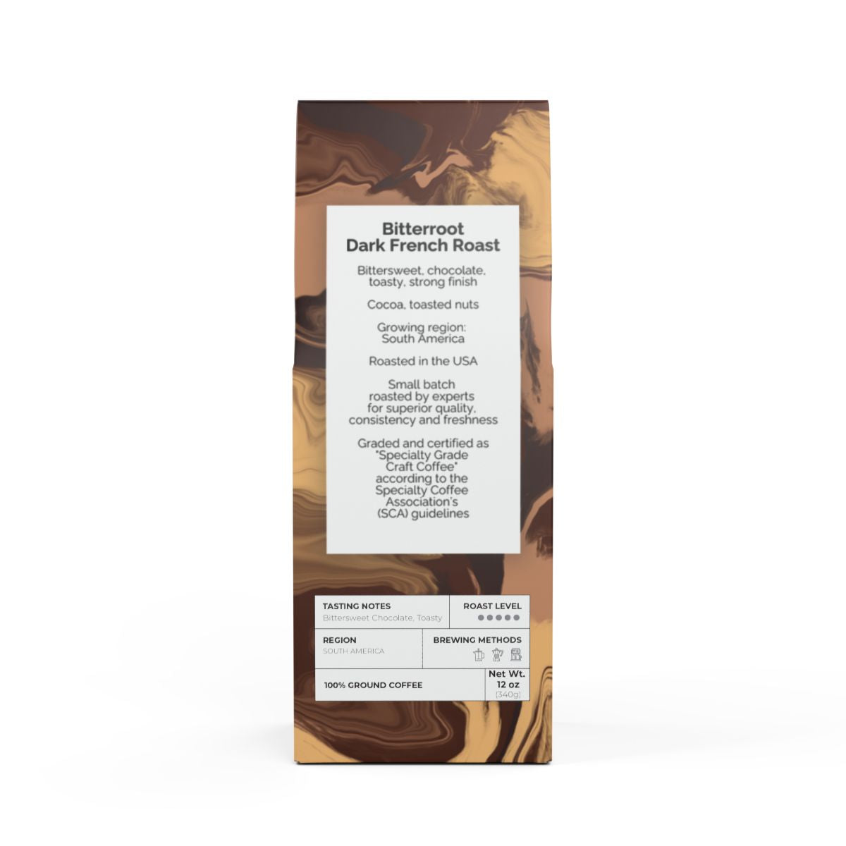 Bitterroot Coffee Blend (Dark French Roast) - RS Custom Brewing Co.