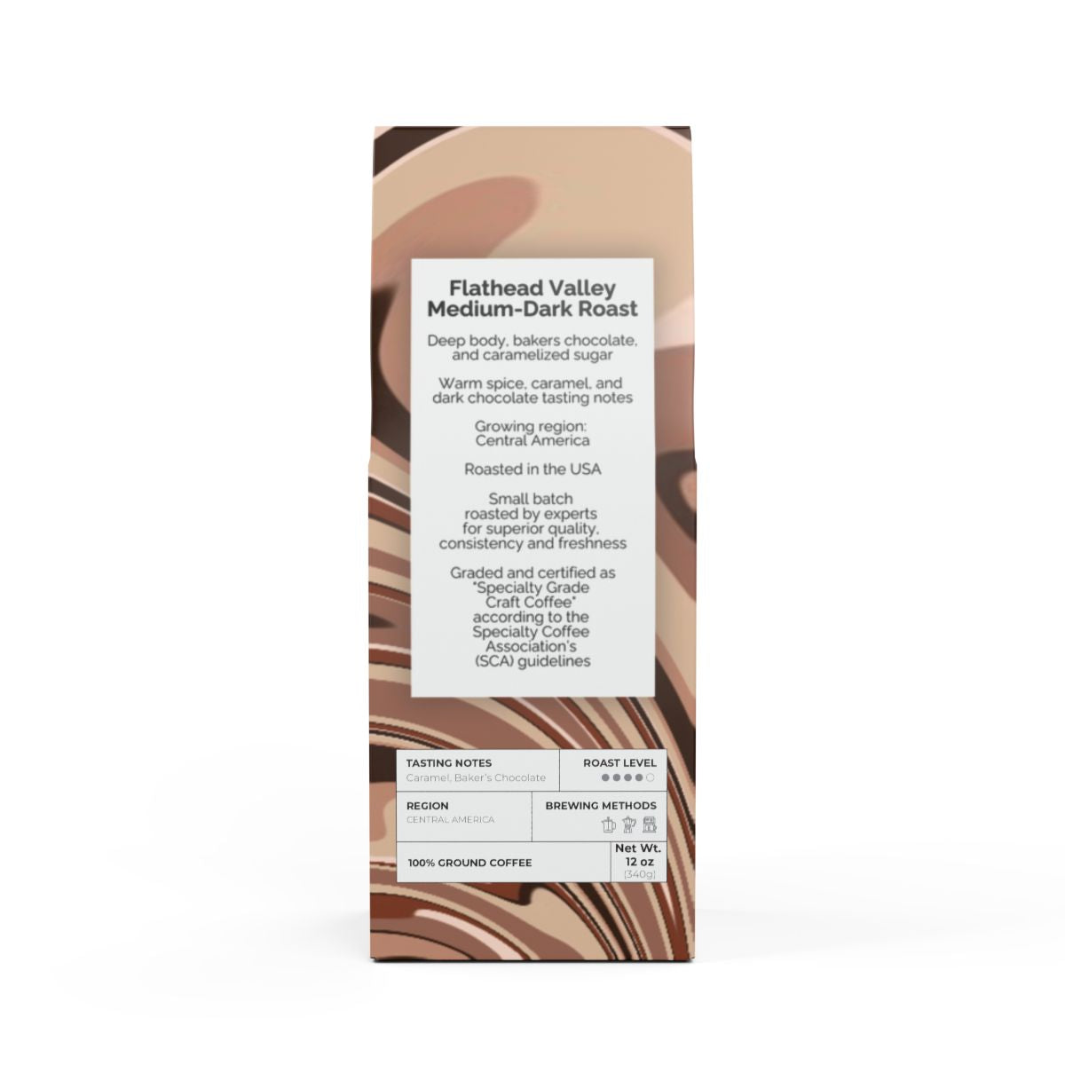 Flathead Valley Coffee Blend (Medium-Dark Roast) - RS Custom Brewing Co.