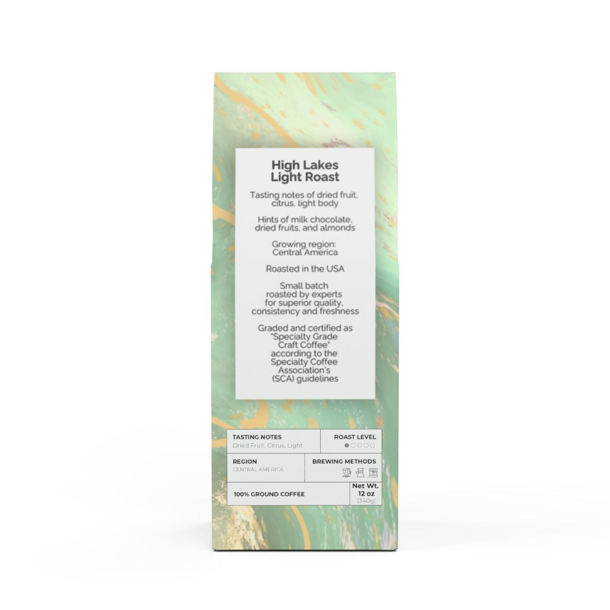 High Lakes Coffee Blend (Light Roast) - RS Custom Brewing Co.