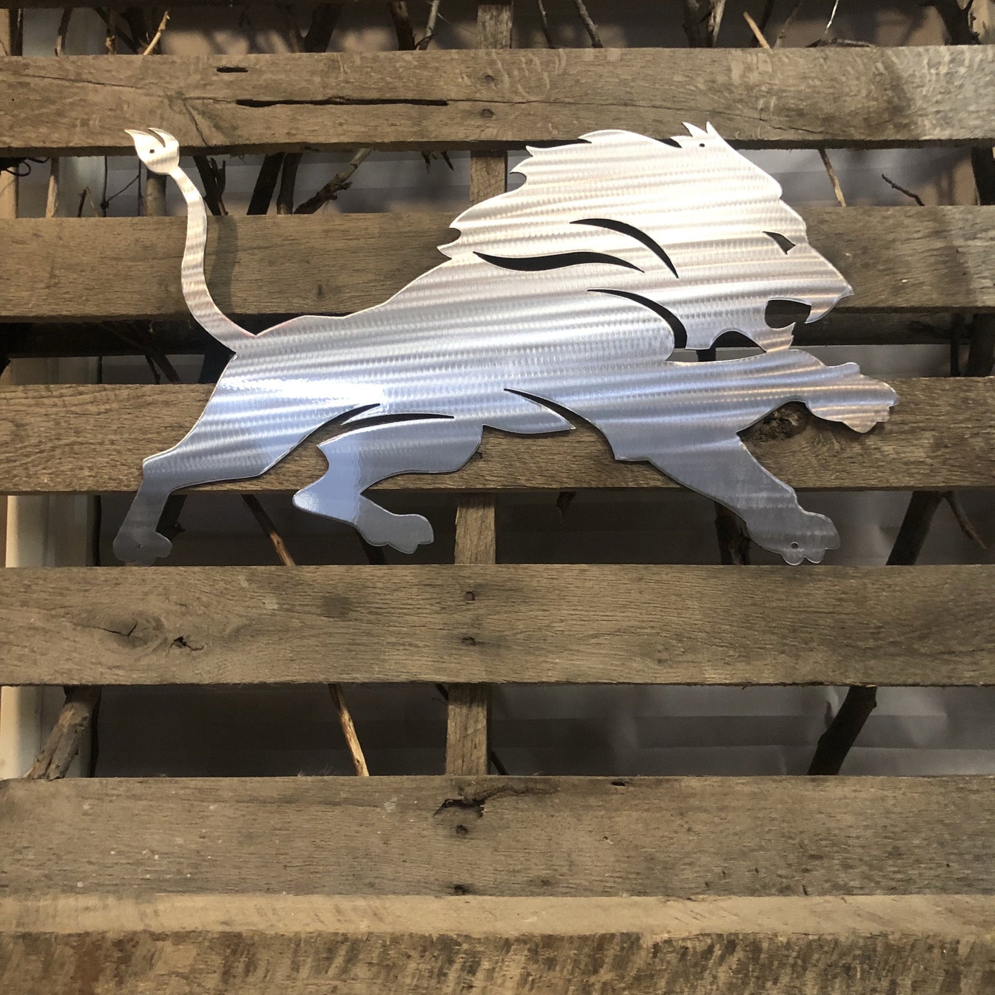Detroit Lions Metal Wall Art | Premium Fan Steel Décor