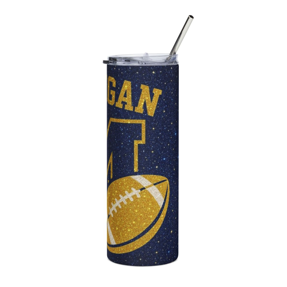 U of M Michigan Wolverines Football Tumbler 20 oz 2