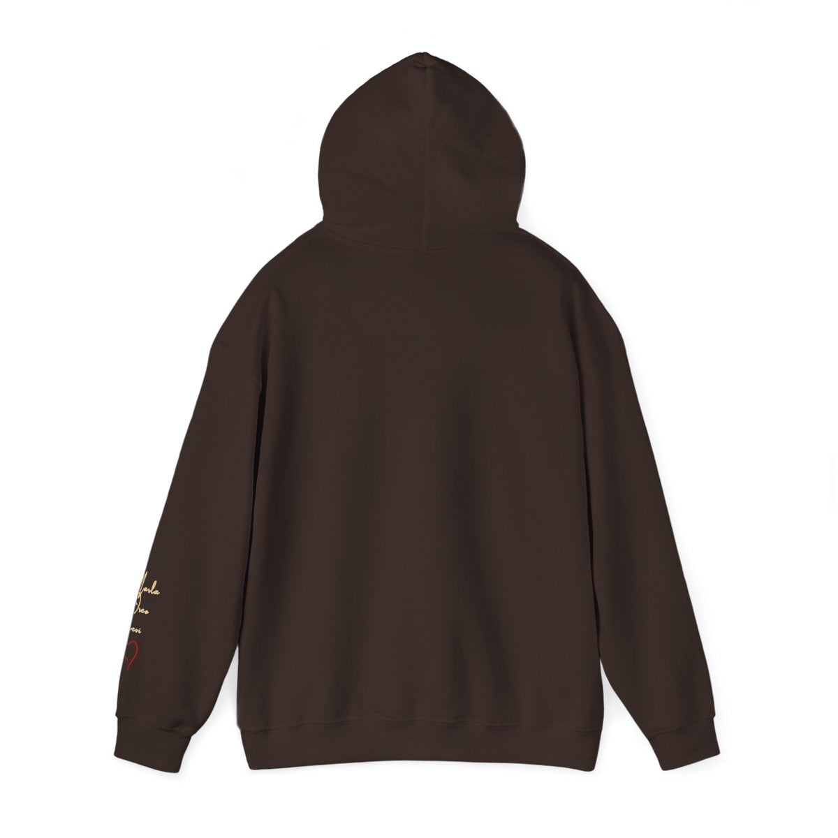 Custom pet hoodie with pet face print front and sleeve personalized gift